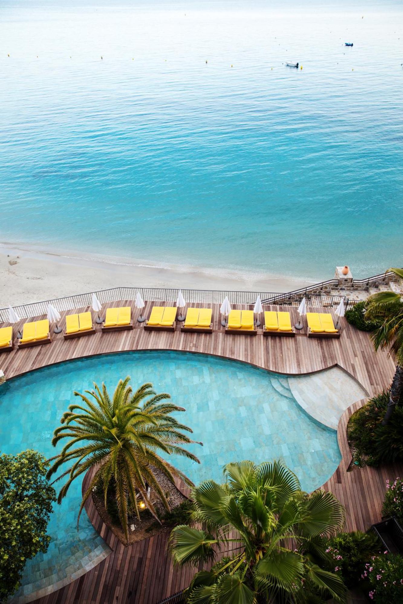 Hotel Le Bailli De Suffren Rayol-Canadel-sur-Mer Bagian luar foto